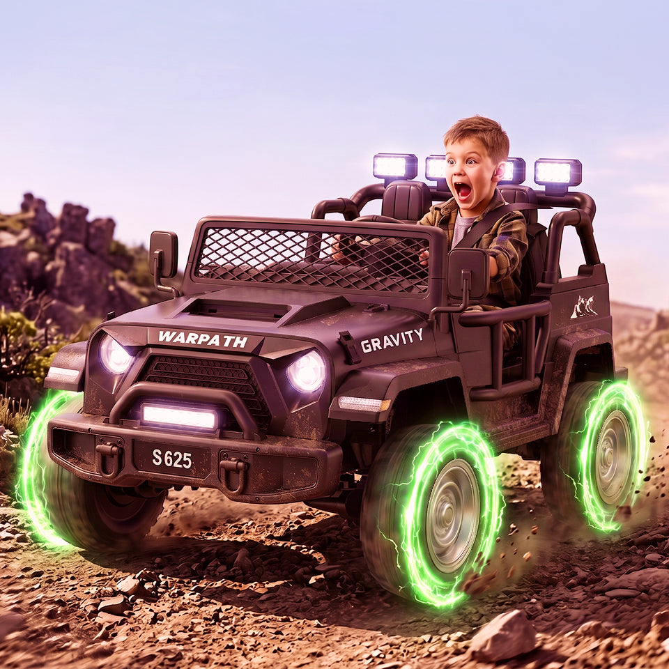 Twin- seater adventure ride-on car